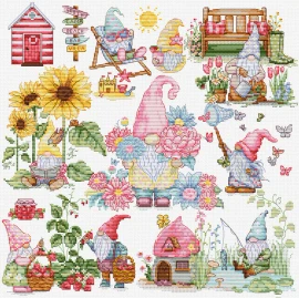 The Story of the Gnomes Cross Stitch Kit by Luca S
