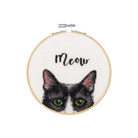 Meow Cross Stitch Kit by Dimensions