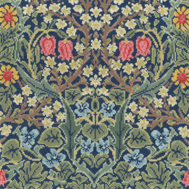 Blackthorn Tapestry Kit by  Morris & Co. Cross Stitch