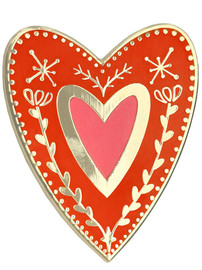 Scandi Heart Needle Minder By Bothy Threads
