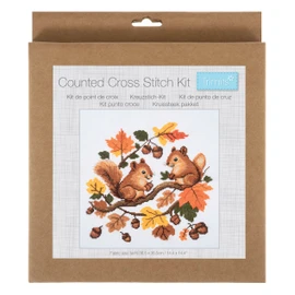 Squirrel Cross Stitch Kit Kit by Trimits