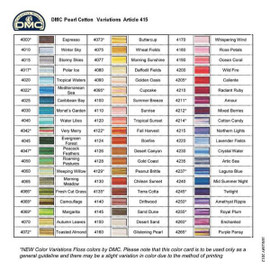 Coton Perle Colour Variations  Size 5: 1 x 25m Skein - 4129