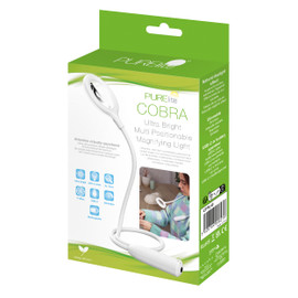 Magnifying Light: Ultra-Bright: Multi-Position: Cobra