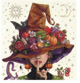 Hush It's Magic Counted Cross Stitch Kit By Merejka