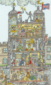  Cut Thru' Tower Of London Cross Stitch Kit by Bothy Threads