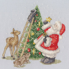  North Pole Star Cross Stitch Kit by Bothy Threads
