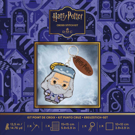 Harry Potter - Dumbledore Keyring Cross stitch Kit By DMC