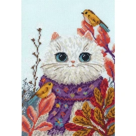 The Gentle One Counted Cross Stitch Kit by Merejka