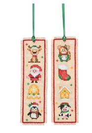 Tiny Wonders Bookmarks Counted Cross Stitch Kit By Vervaco