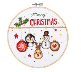 Christmas Joy  Counted Cross Stitch Kit By Vervaco