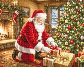 The Heart of Christmas Petit Point Kit  By Luca-S
