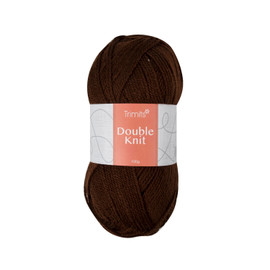 Knitting Yarn: Double Knitting: 1 X 100G:  Chocolate