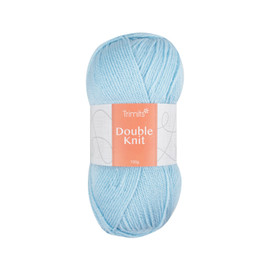 Knitting Yarn: Double Knitting: 1 X 100G:  Light Blue