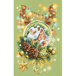 Light  Christmas Cross Stitch Kit By Magic Needle