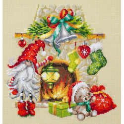 Waiting For Christmas Cross Stitch Kit By Magic Needle