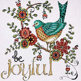 Be Joyful Cross Stitch Kit By Design Works