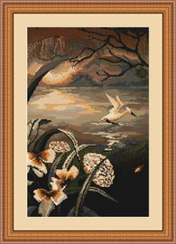 By The Lake Cross Stitch Kit By Luca S