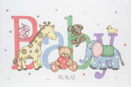 Baby Animals Sampler Cross Stitch Kit