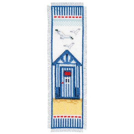 Beach Hut Bookmark Vervaco Cross Stitch Kit