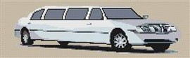 Lincoln Stretch Limousine Cross Stitch Kit