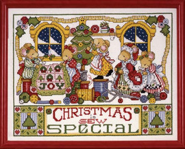 Christmas Is Sew Special Cross Stitch Kit By Design Works