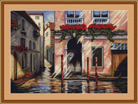 Morning In Venice Cross Stitch Kit By Luca S