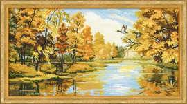 Silent Autumn Cross Stitch Kit By Riolis