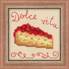 Berry Cake Cross Stitch Kit