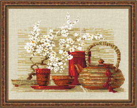 Tea Cross Stitch Kit