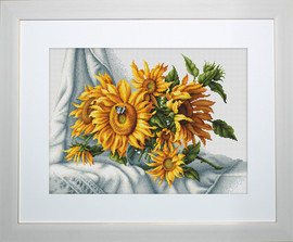 Sunflower Cross Stitch Kit By Luca S