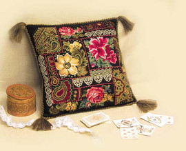 Flower Arrangement Cushion Cross Stitch Kit