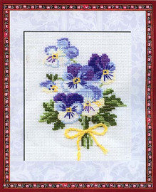 Violas Cross Stitch Kit