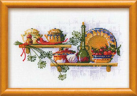 Spice Rack - Dill Cross Stitch Kit