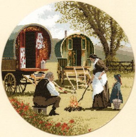 Gypsy Caravan Cross Stitch Kit