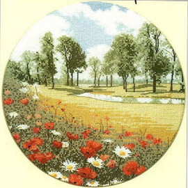 Summer Meadow Cross Stitch Kit