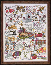 Stitching Abc Cross Stitch Kit By Design Works