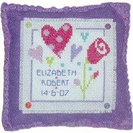 Love Cushion Cross Stitch Kit