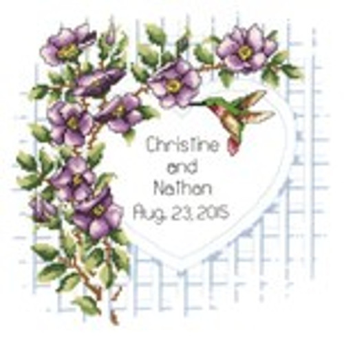 Garden Trellis Cross Stitch By Janlynn