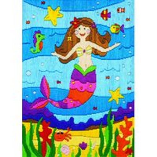 Mermaid Long Stitch Kit By Anchor