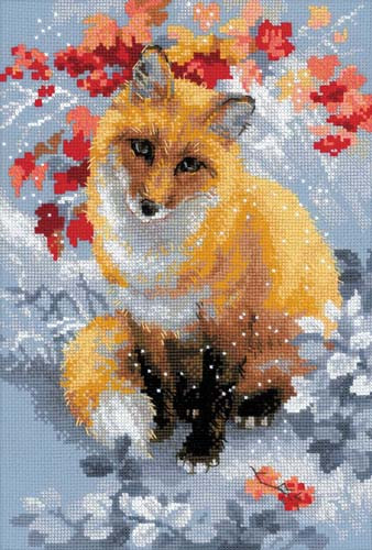 Fox Cross Stitch Kit by Riolis