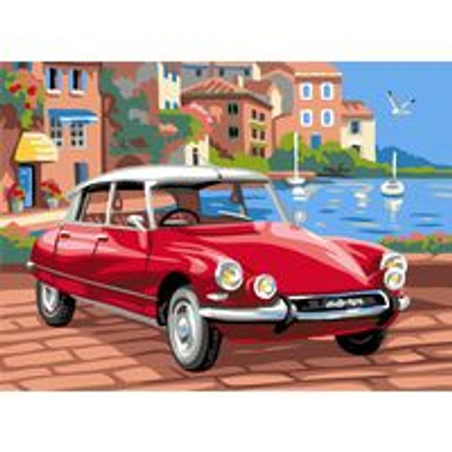 The CV Car Tapestry Canvas By Royal Paris