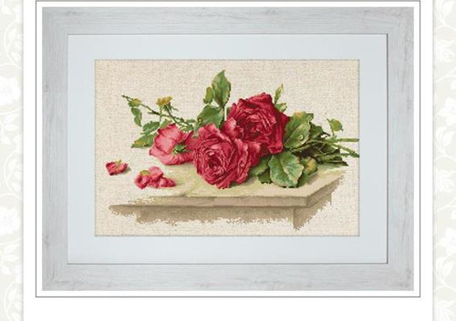 Red Roses Cross Stitich Kit by Luca-S