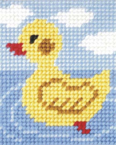 Baby Duck Needlepoint Kit By Orchidea