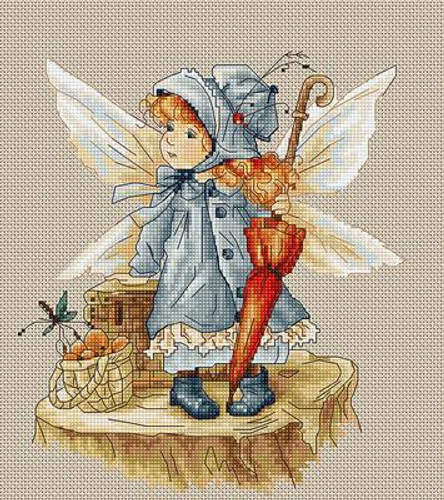 Picnic Fairy Cross Stitch Kit by Luca-S