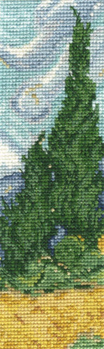 A Wheatfield, Bookmark Cross Stitch Kit By DMC