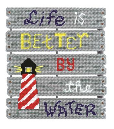 By The Water Plastic Canvas Kit