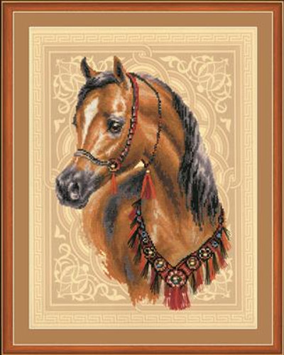 Arabian Horse Cross Stitch Kit by Riolis