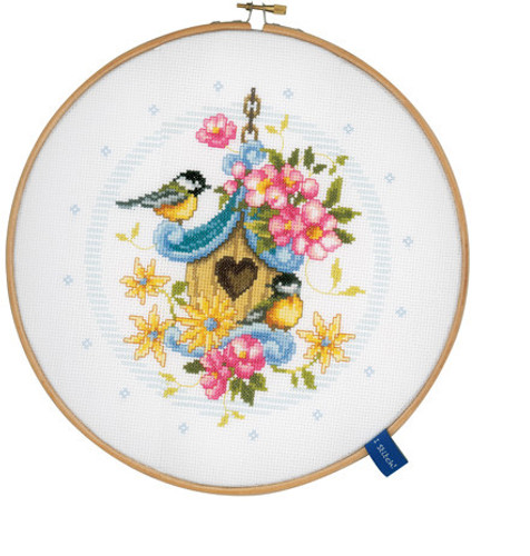 Our Bird House Cross Stitch Kit By Vervaco