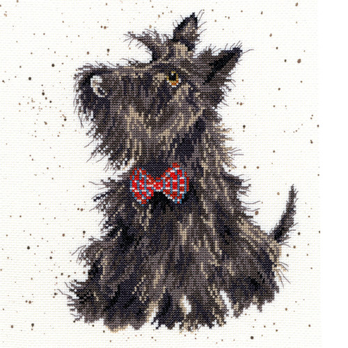 Scottie Dog Cross Stitch Kit By Bothy Threads