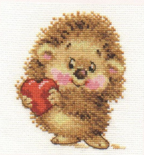 My Love Cross Stitch Kit by Alisa